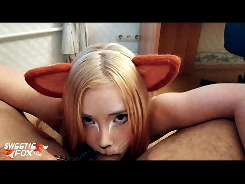 ❤️ Kitsune ağzına sik və cum udmaq Porno pornoda az.sexafinkarasskaz.ru ﹏